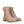 Balmain Beige Leather Ankle Boots
