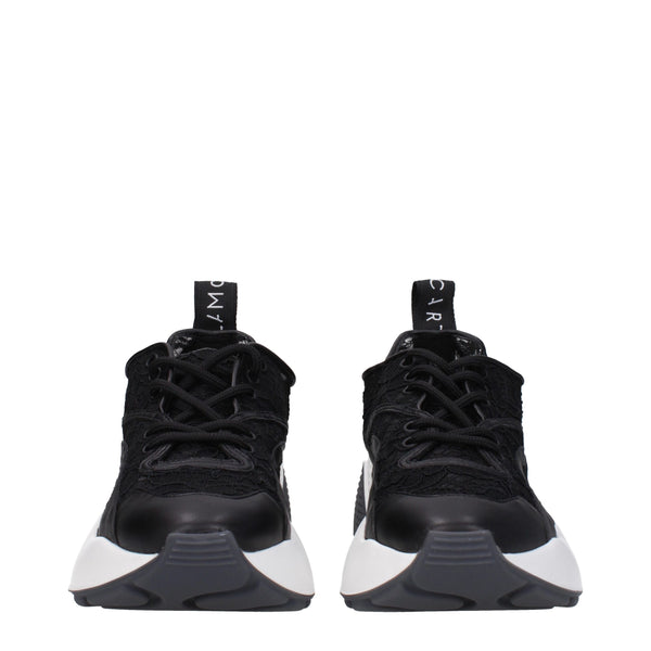 Stella McCartney Black Fabric Chunky Sneakers