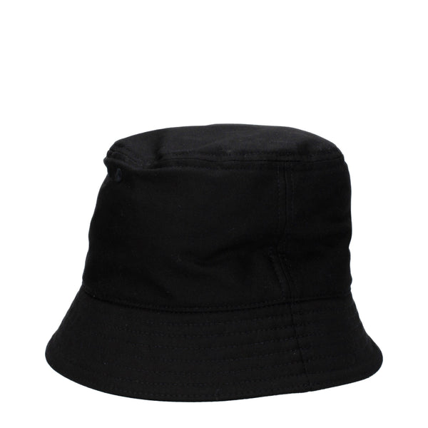 Valentino Garavani Black Cotton Bucket Hats