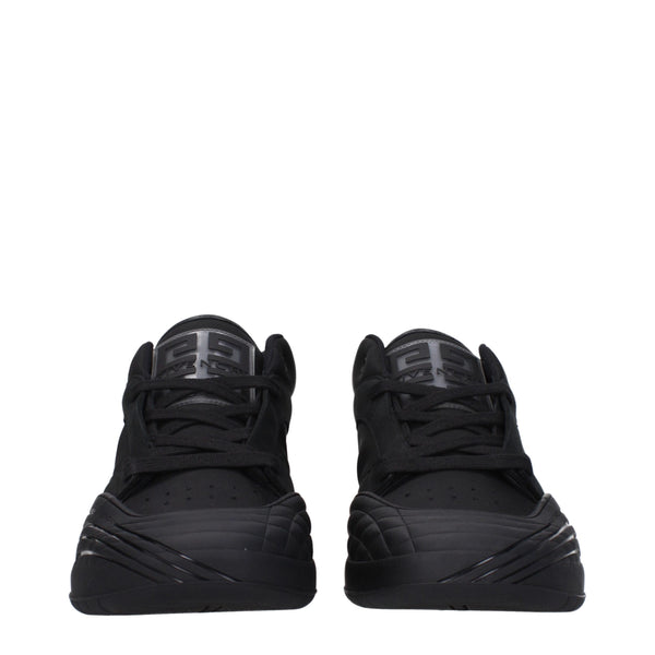 Givenchy Black Fabric Low Tops