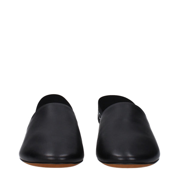 Givenchy Black Leather Mules
