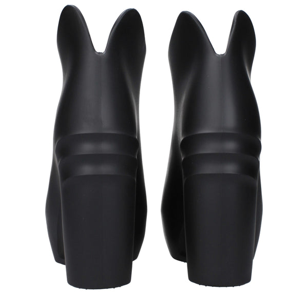 Givenchy Black Cotton Wedges Sandals