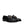Versace Black Leather Slip-On Loafers