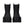 Chloé Black Cotton Ankle Boots