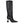 Jacquemus Black Leather High Heel Boots