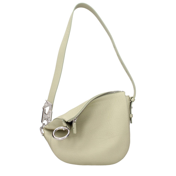 Burberry Green Leather Shoulder Bags