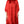 Dolce & Gabbana Red Silk Tiers Fringe Shift Knee Length Dress