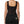 Dolce & Gabbana Black Nylon Sleeveless Round Neck Tank Top