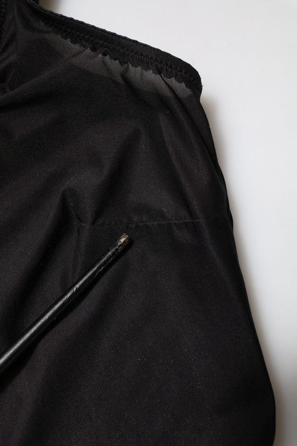 Dolce & Gabbana Black Nylon Sleeveless Round Neck Tank Top