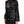 Dolce & Gabbana Black Silk Ascot Collared Button Blouse Top