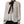 Dolce & Gabbana White Black Silk Long Sleeve Ascot Collar Top