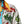 Dolce & Gabbana Multicolor Chili Silk Cropped Blouse Top