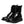 Dolce & Gabbana Black Leather Lace Up Mid Calf Boots Shoes