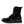 Dolce & Gabbana Black Leather Lace Up Mid Calf Boots Shoes