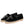 Dolce & Gabbana Black Cross Crystal Slip On Espadrille Shoes