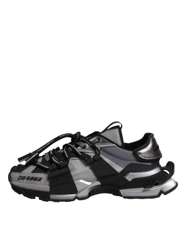 Dolce & Gabbana Multicolor Panelled Space Sneakers Shoes