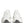 Dolce & Gabbana White Silver DAYMASTER Leather Sneakers Shoes