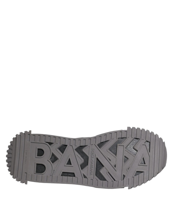 Dolce & Gabbana Multicolor Lace Up Low Top NS1 Sneakers Shoes