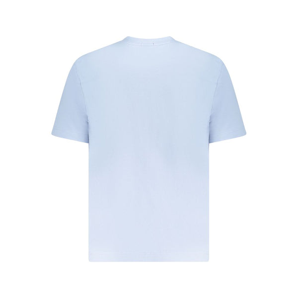 Hugo Boss Blue Cotton Men T-Shirt