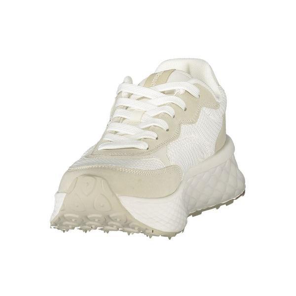 Blauer White Polyester Women Sneaker