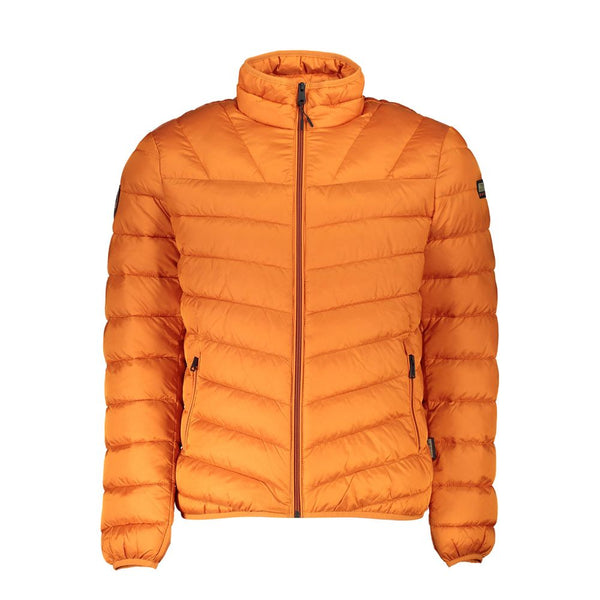 Napapijri Orange Polyamide Jackets & Coat