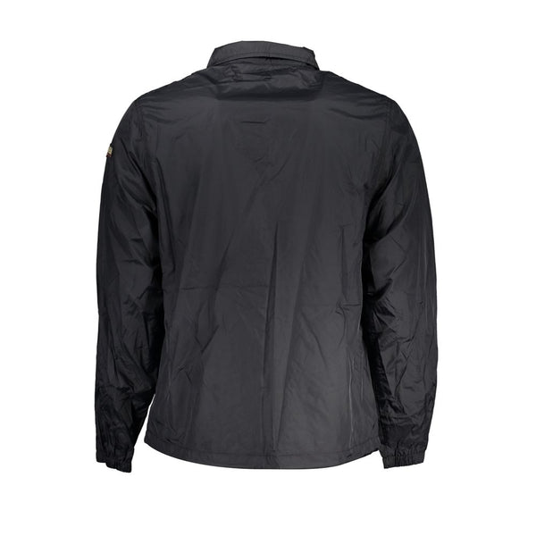 Napapijri Black Polyester Men Jacket