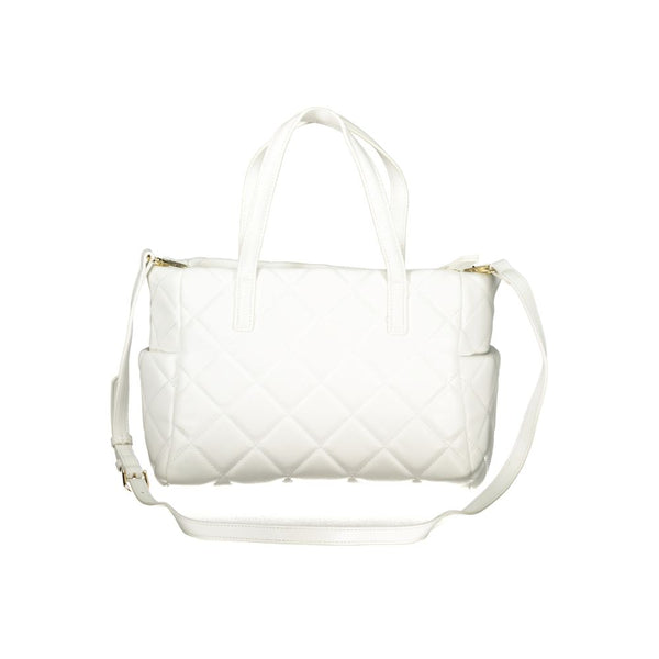 Mario Valentino White Polyethylene Handbag