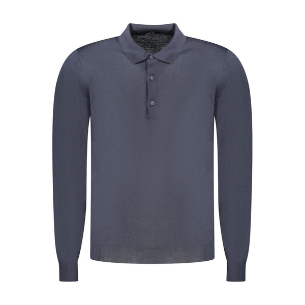 K-WAY Blue Wool Sweater