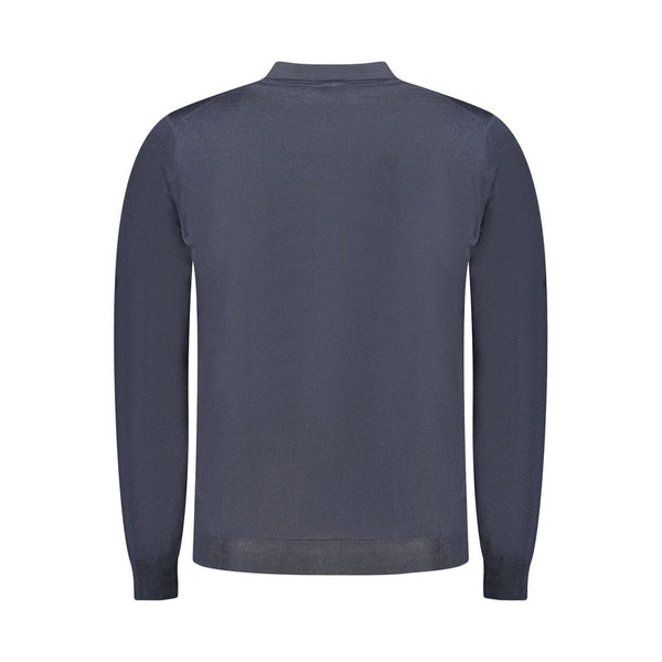 K-WAY Blue Wool Sweater