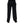 Dolce & Gabbana Black Modal Spandex Straight Logo Trouser Pants