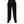 Dolce & Gabbana Black Modal Spandex Straight Logo Trouser Pants