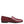 Dolce & Gabbana Burgundy Leather Formal Slip On Shoes