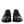 Dolce & Gabbana Black Leather Derby Wingtip Formal Shoes