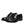 Dolce & Gabbana Black Leather Derby Wingtip Formal Shoes