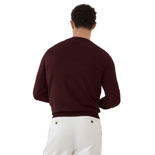 Brunello Cucinelli Red Cashmere Sweater