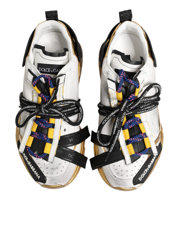 Dolce & Gabbana Multicolor Daymaster Low Top Sneakers Shoes