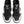 Dolce & Gabbana Black White Leather MIAMI Low Top Sneakers Shoes