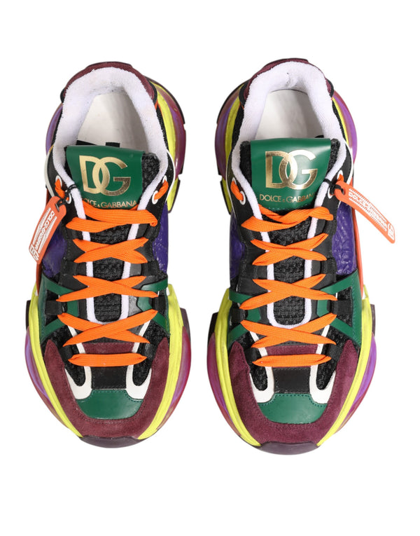 Dolce & Gabbana Multicolor Airmaster Men Sneaker Shoes