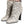 Dolce & Gabbana Off White Leather Heels Ankle Boots Shoes