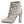 Dolce & Gabbana Off White Leather Heels Ankle Boots Shoes