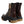 Dolce & Gabbana Maroon Leather Mid Calf Biker Boots Shoes
