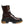Dolce & Gabbana Maroon Leather Mid Calf Biker Boots Shoes