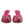Dolce & Gabbana Pink Leather Heels Slides Sandals Shoes