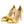 Valentino Yellow Patent Leather PVC Bow Heels Pumps Shoes