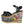 Dolce & Gabbana Multicolor Fish Polka Dot Wedge Sandals Shoes