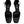 Dolce & Gabbana Black Leather Logo Ankle Strap Sandals Shoes
