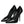 Dolce & Gabbana Black Leather Stiletto High Heels Pumps Shoes