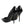 Dolce & Gabbana Black Leather Stiletto High Heels Pumps Shoes