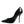 Dolce & Gabbana Black Leather Stiletto High Heels Pumps Shoes