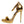 Dolce & Gabbana Gold Leather Platform Keira Sandals Shoes